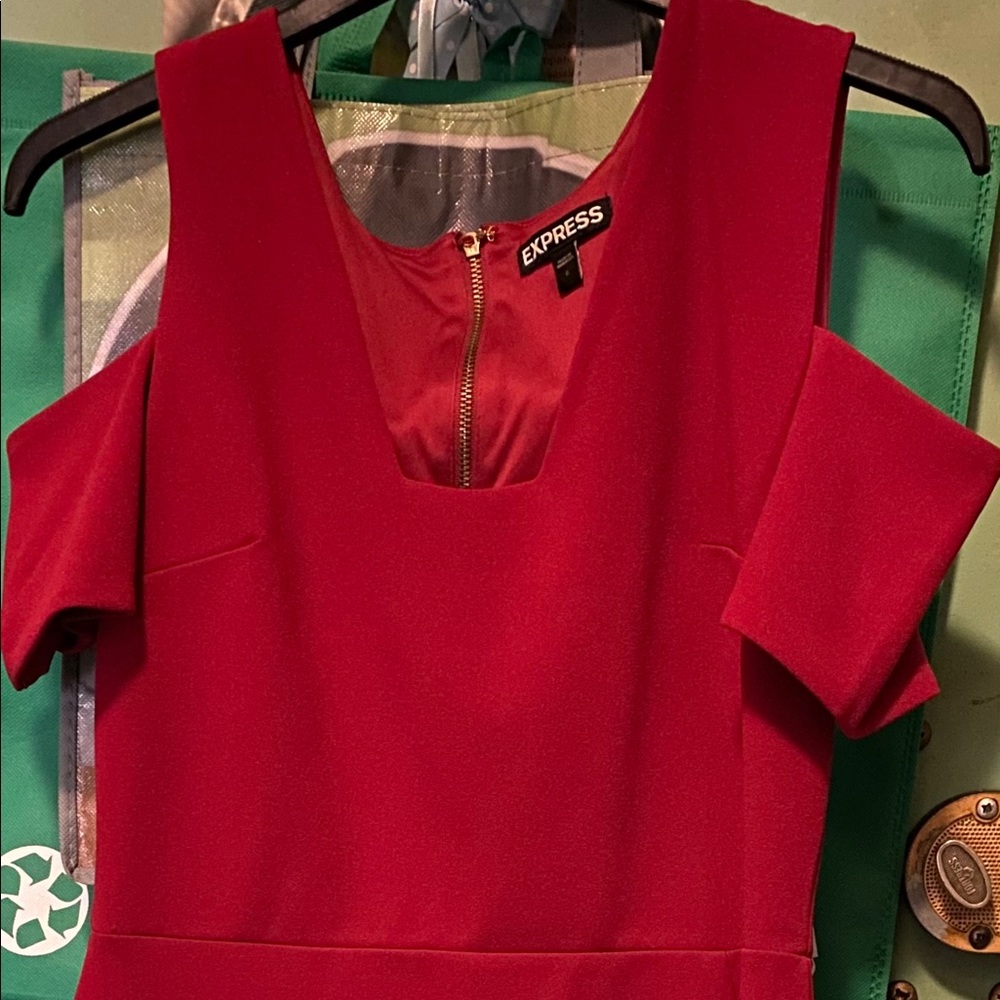 Express Red Dress